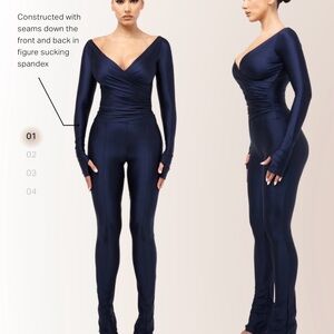 Chic Navy Women's Jumpsuit